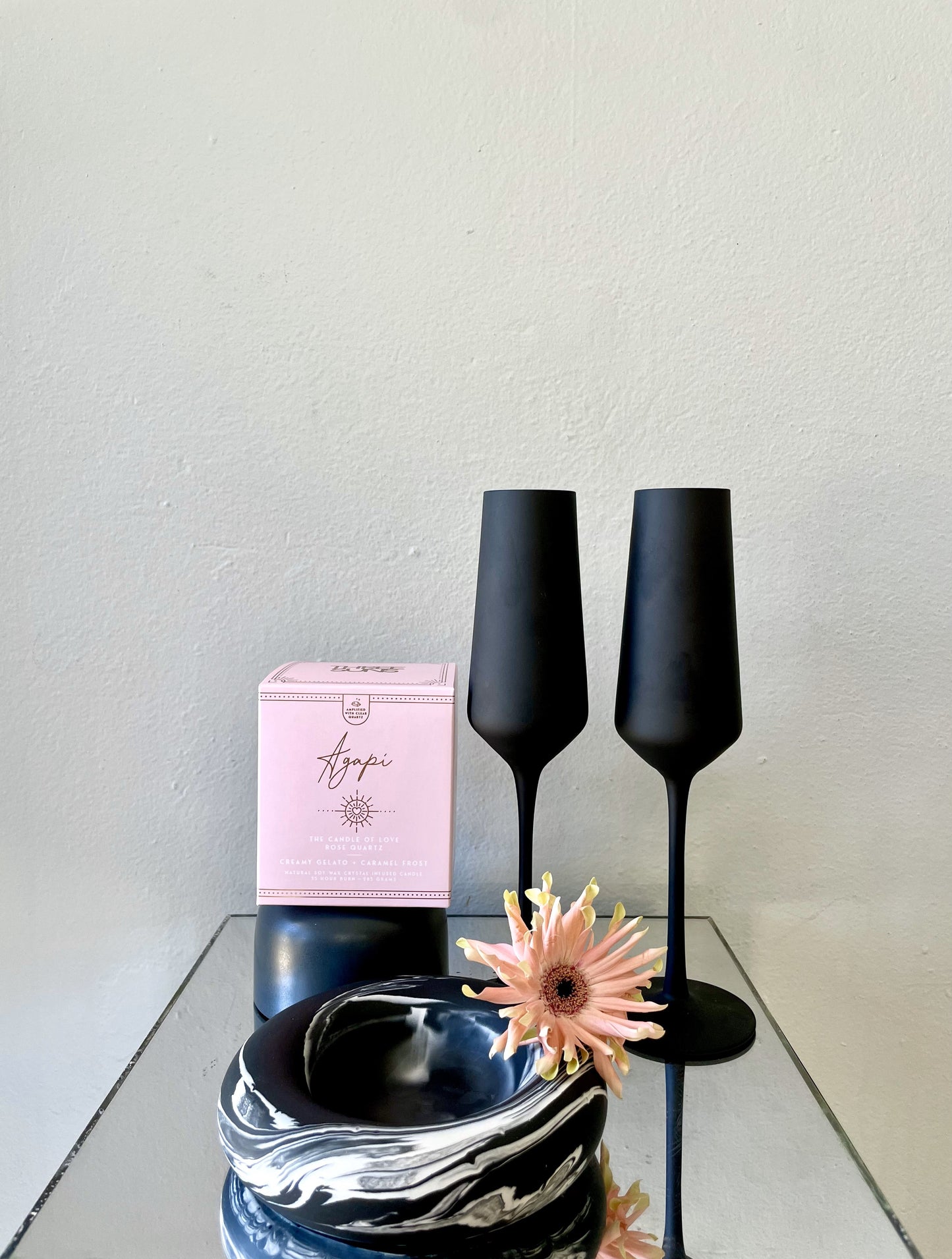 AURORA CHAMPAGNE GLASS 2PK